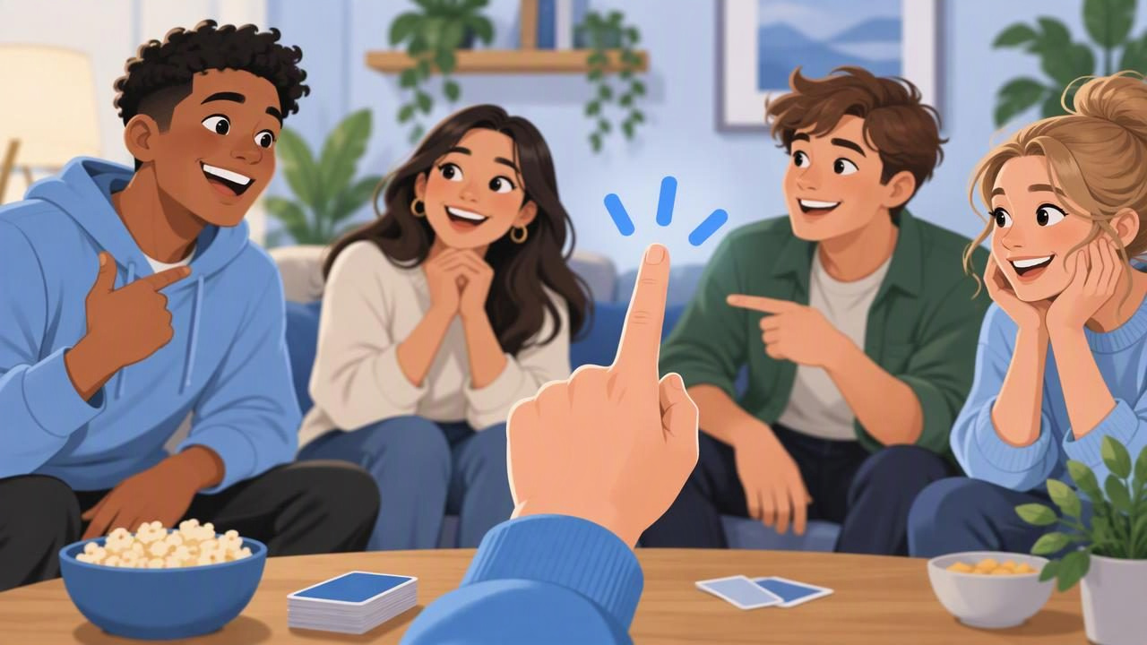 Pick the Next Player With a Random Finger Picker