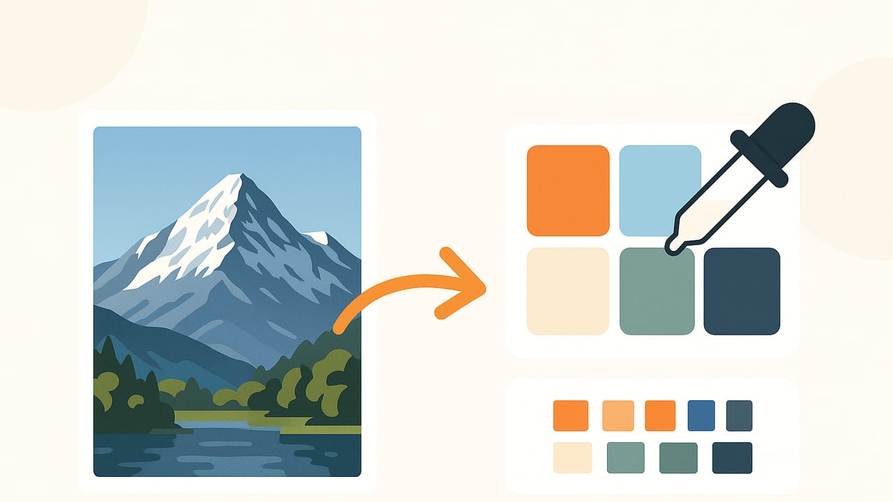 Photo to Palette: How to Extract Colors with Pro Accuracy
