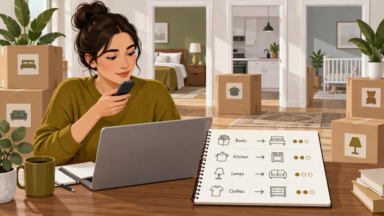 How to Dictate an Unpacking Plan That Gives Every Box a Destination