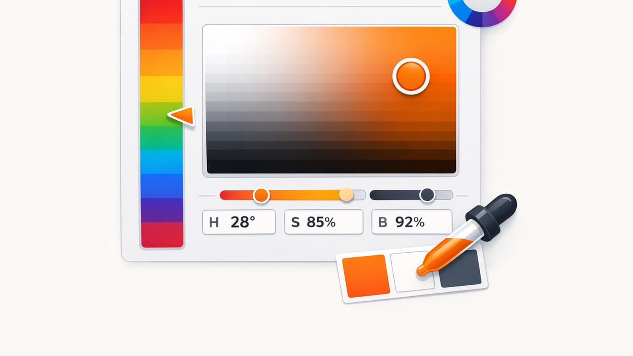 HSB Color Picker Guide: Choose Colors Faster and More Accurately