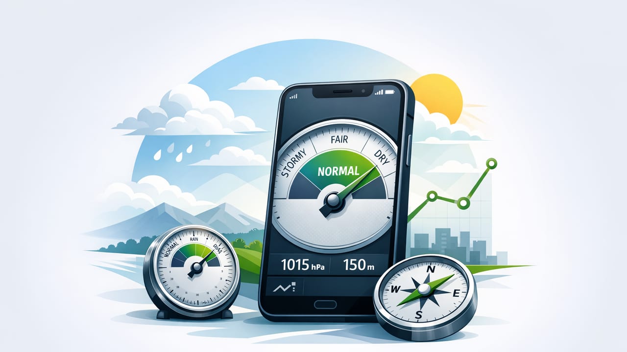 Barometer App Guide: Read iPhone Air Pressure for DIY & Outdoors