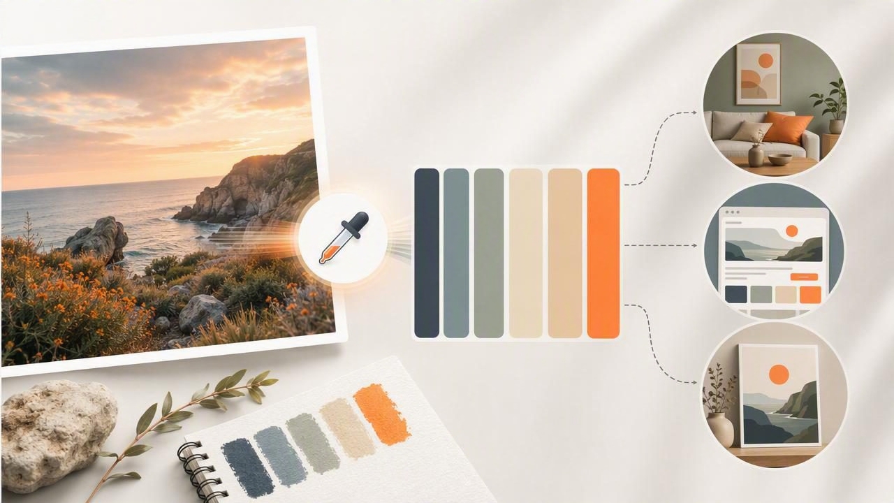 Color Palette Generator From Photos: A Practical Design Workflow