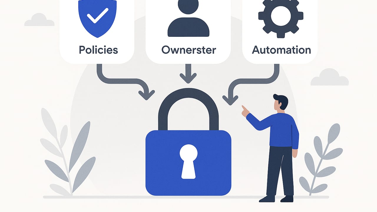 Secrets Governance Framework: Policies, Ownership, Automation