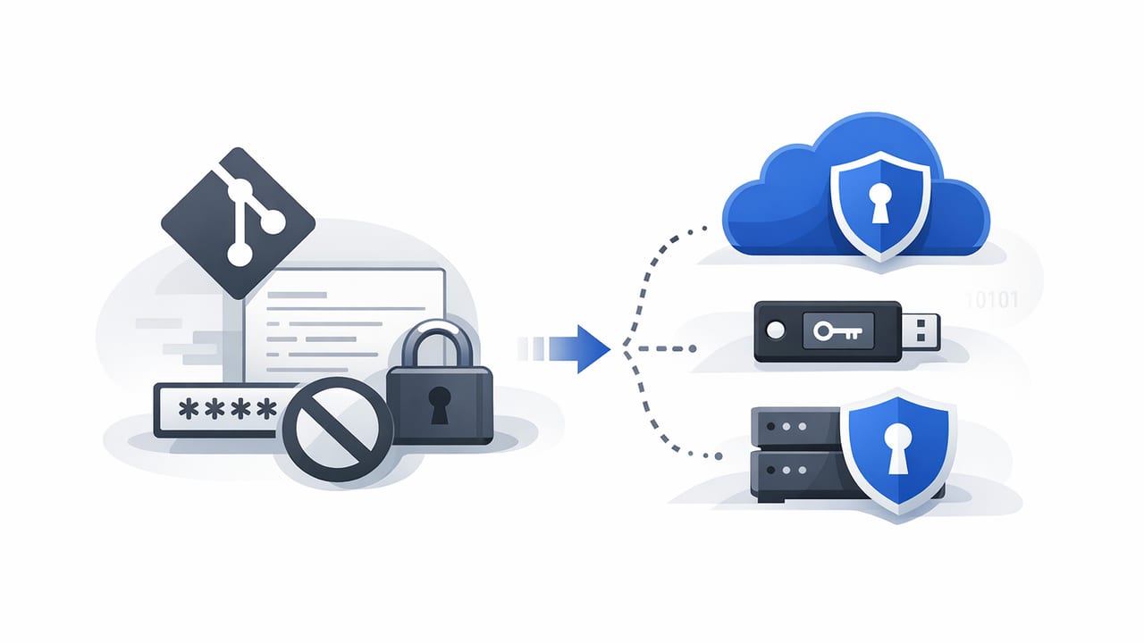 Secure Alternatives to Storing Passwords in Git (Team-Friendly Options)