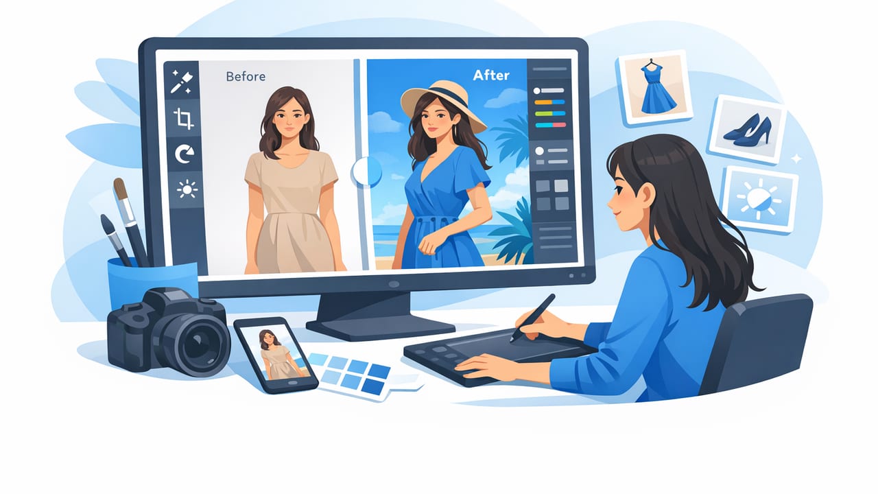Fashion Photo Editor Guide: Consistent, Clean Listing Photos Fast