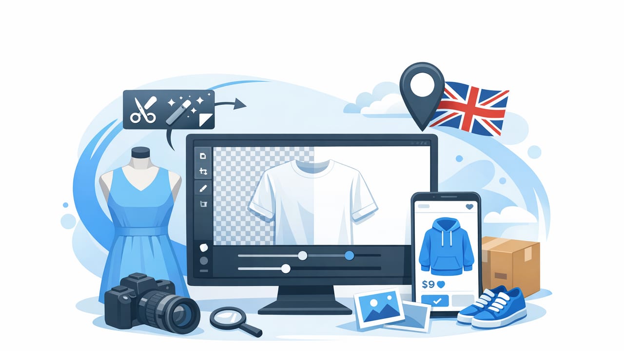 Best Clothing Photo Editing for UK Sellers: Clean, Fast Listings