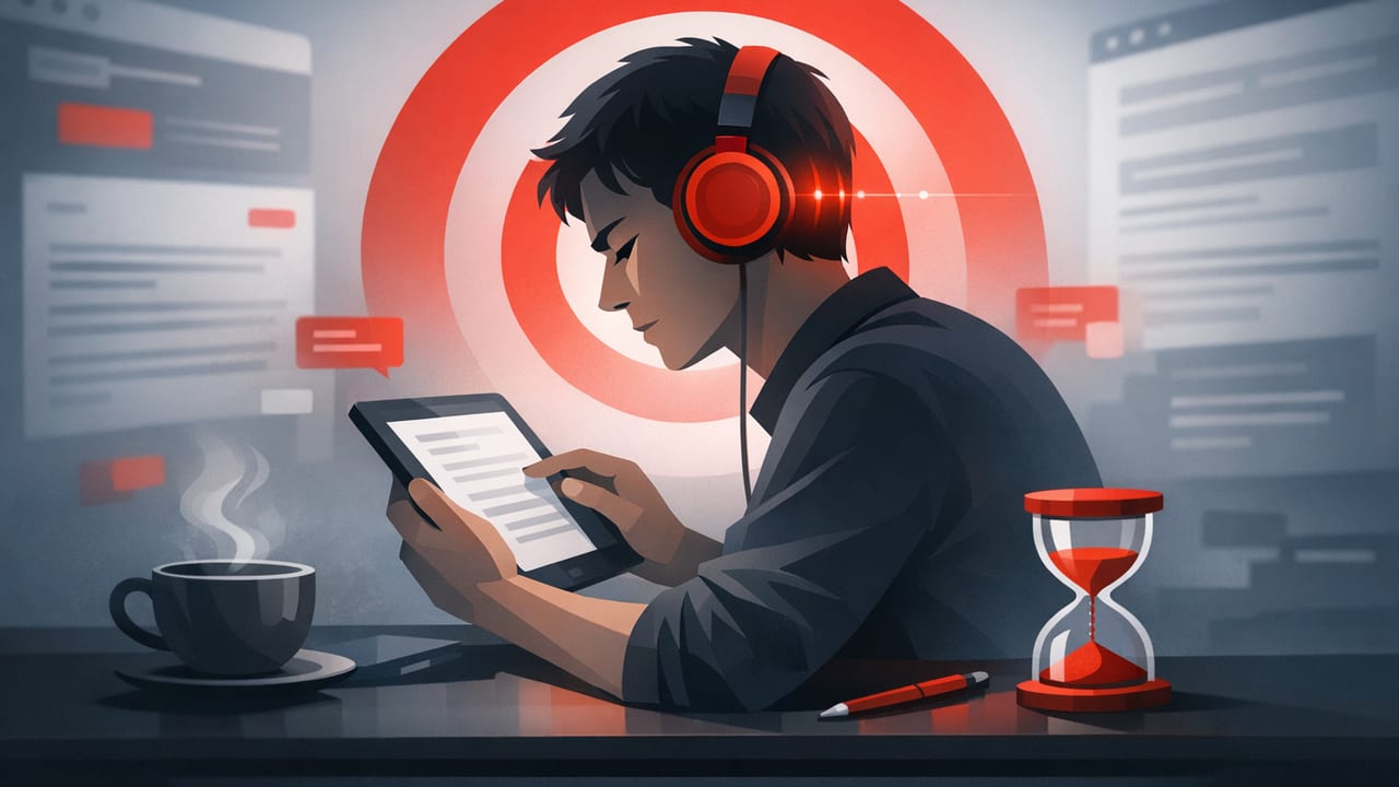 Focus Mode for Reading Digital Text: iPhone & iPad Setup Guide