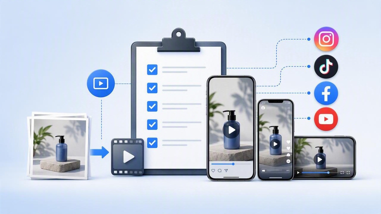 Photo-to-Video Checklist for Multiple Platforms