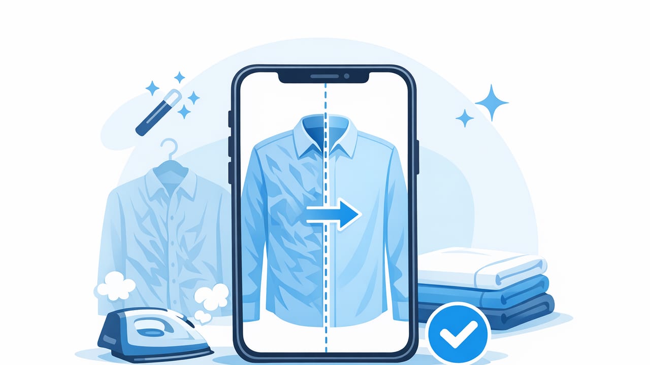 Unwrinkle Clothes App Guide: Make Garment Photos Look Smooth