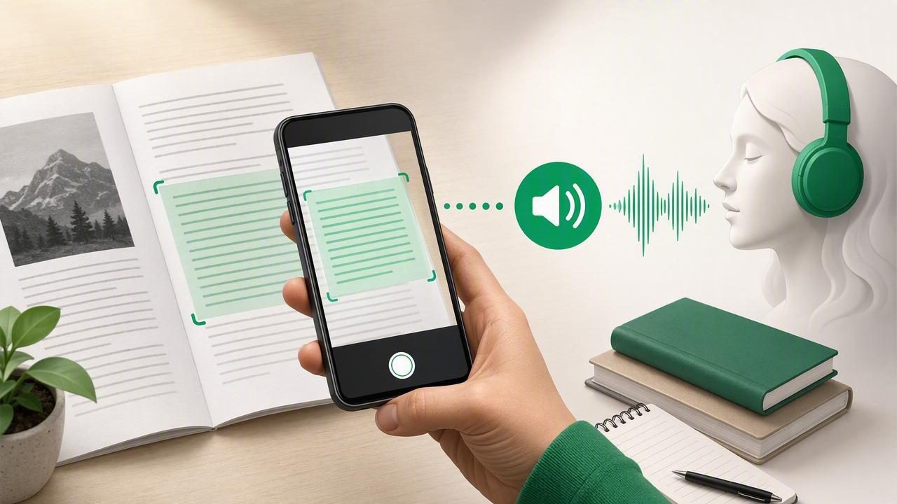 Best Camera Scan to Speech App for Printed Text