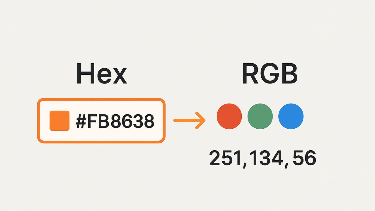 Hex to RGB Conversion: Precise Math, Code, and Pro Tips