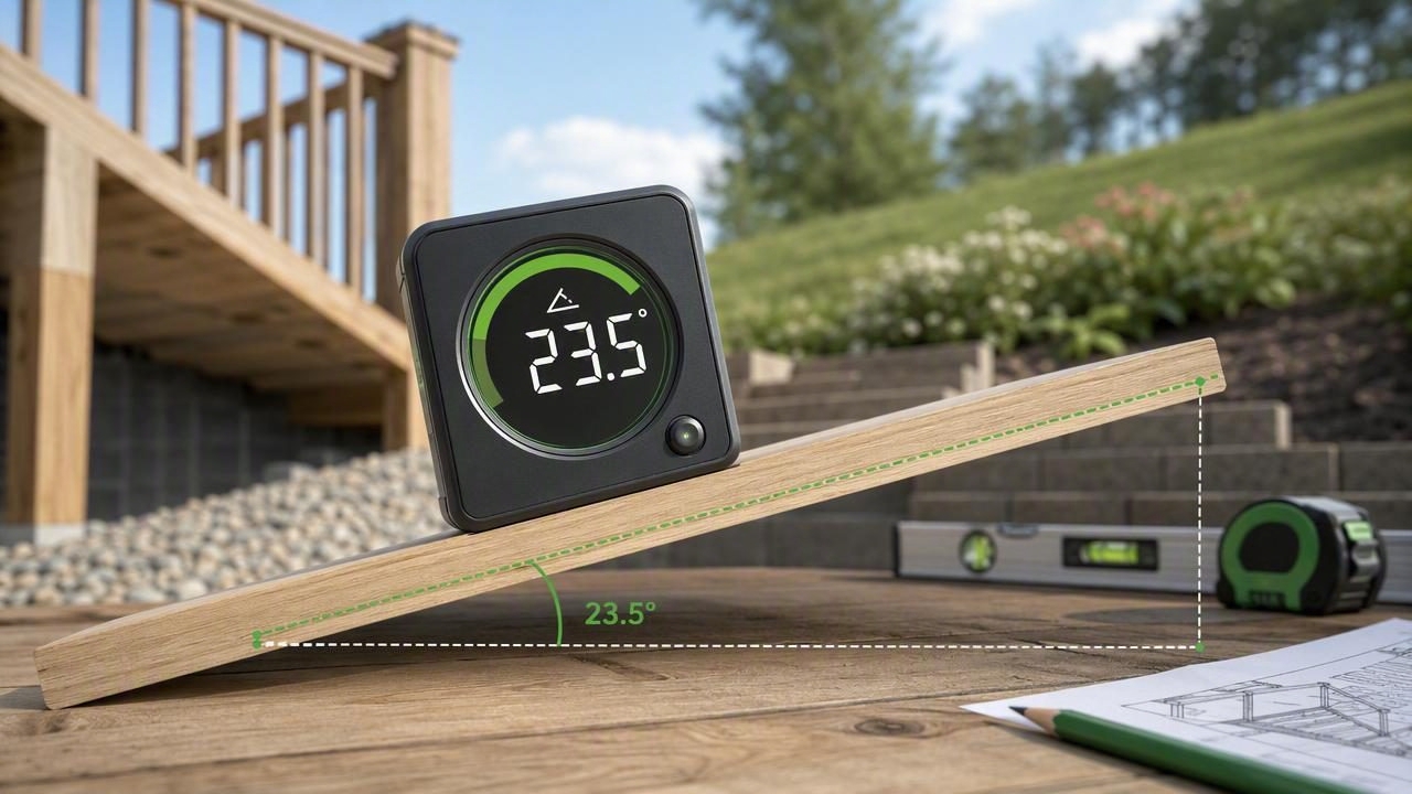 How to Use an Inclination Meter for DIY Angles and Slopes