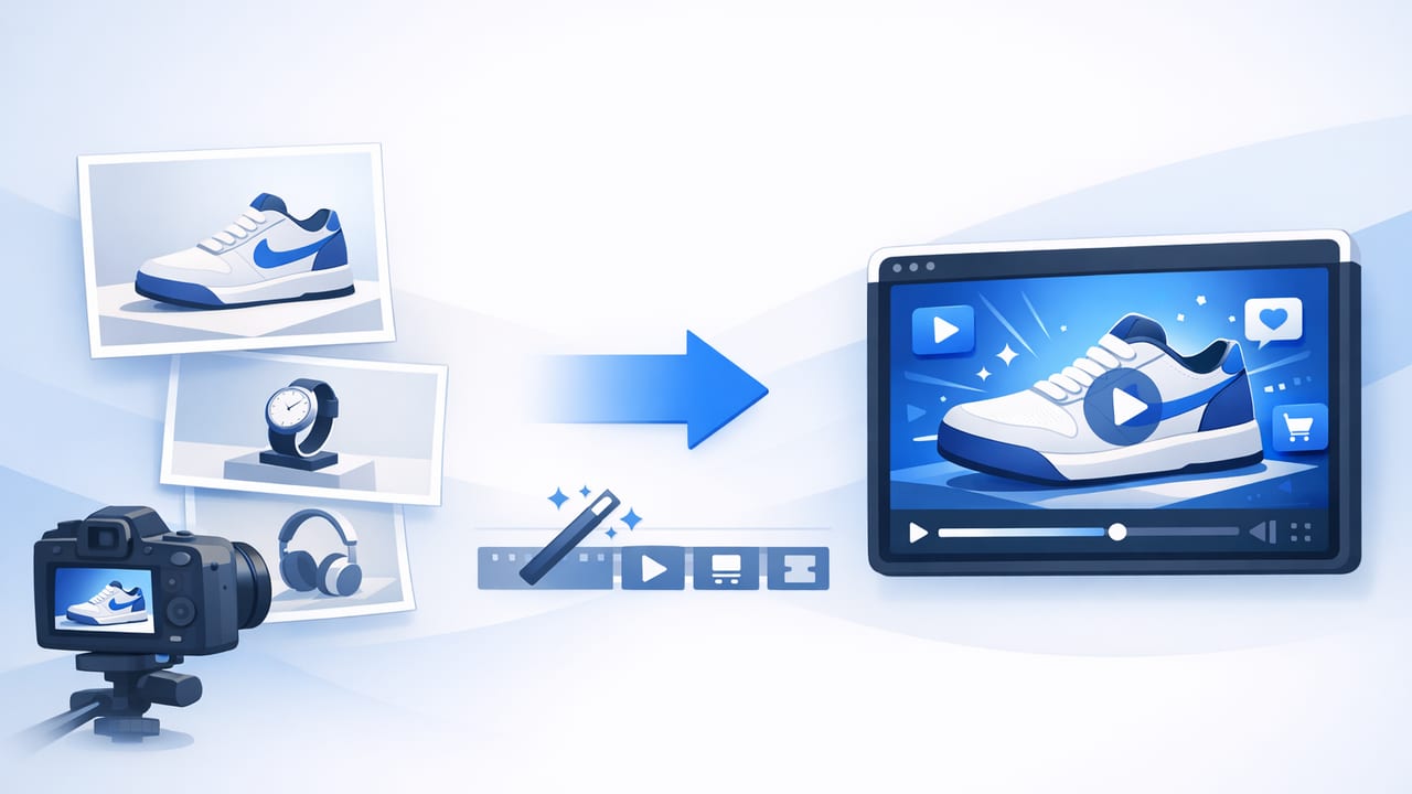 How to Turn Product Photos into Marketing Videos That Convert