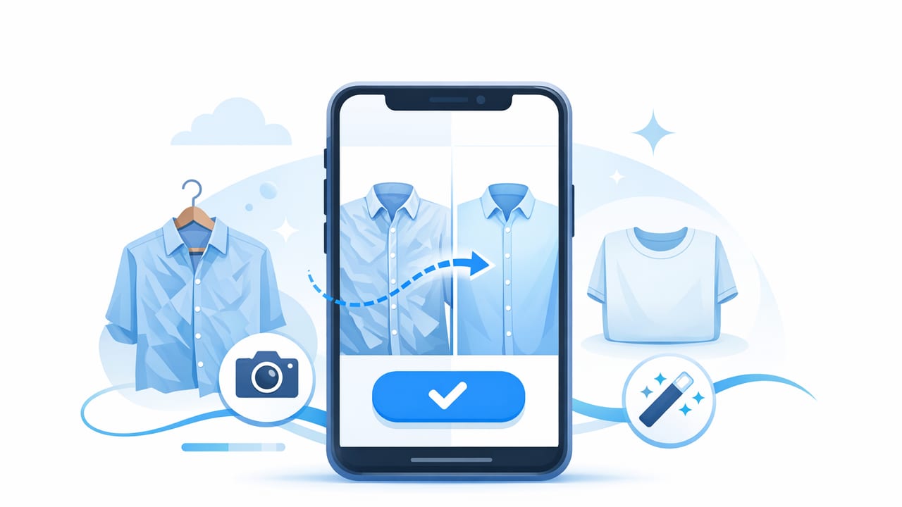 Unwrinkle Clothes App Guide: Crisp, Clean Listing Photos Fast