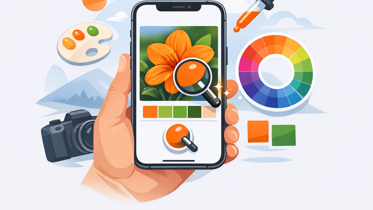 iPhone App to Pick Colors From Photos: A Practical Designer Workflow