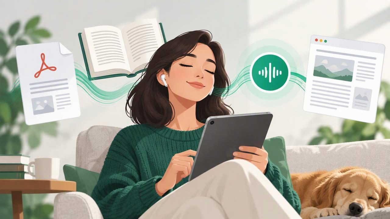 How a Natural AI Voice Reader Makes Reading More Accessible
