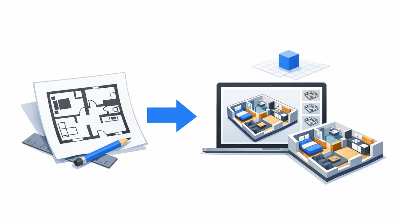 How to Choose the Right Floor Plan Converter for 3D Accuracy