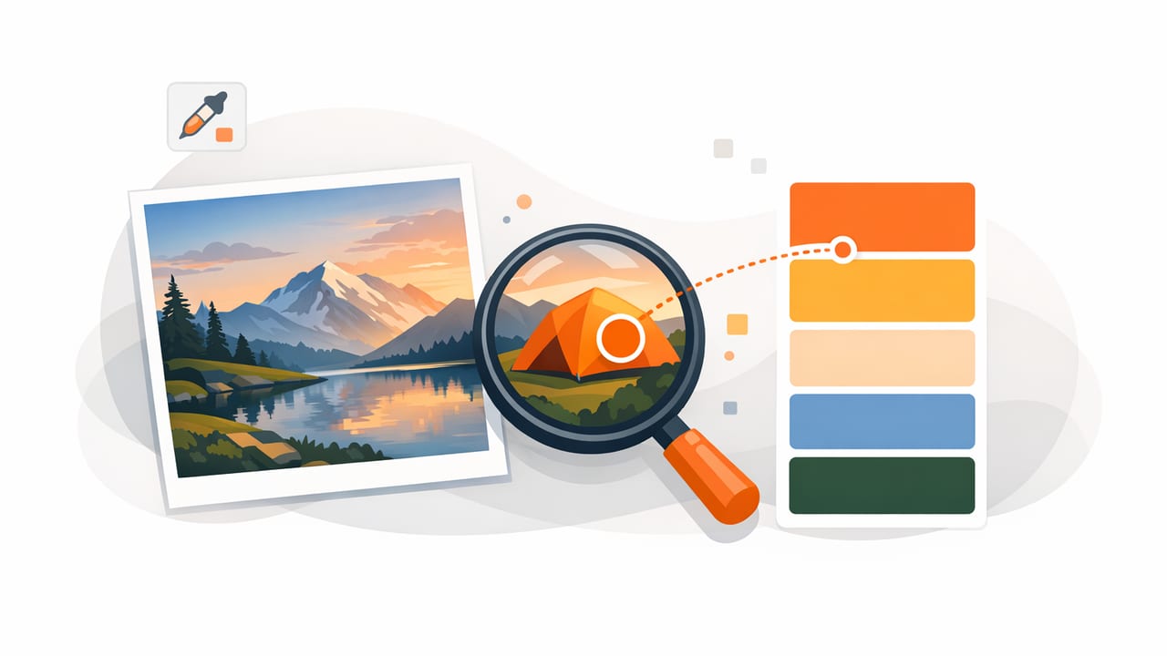 Find Color From Photo: The Accurate Way to Sample and Reuse Colors