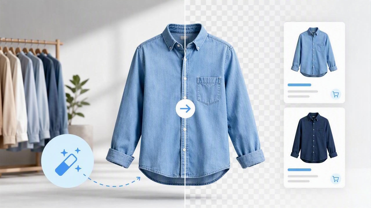 Background Remover for Clothing Photos: A Better Listing Guide