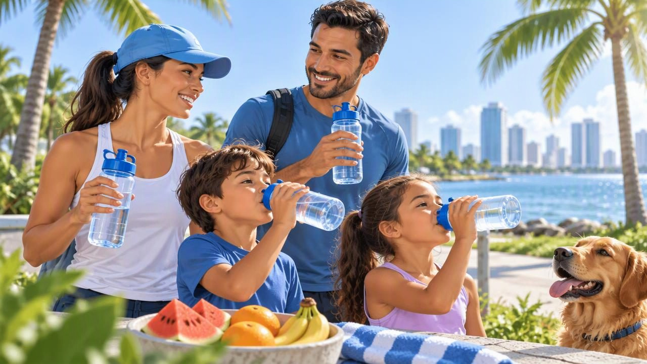 Healthy Hydration Tips for Families in South Florida