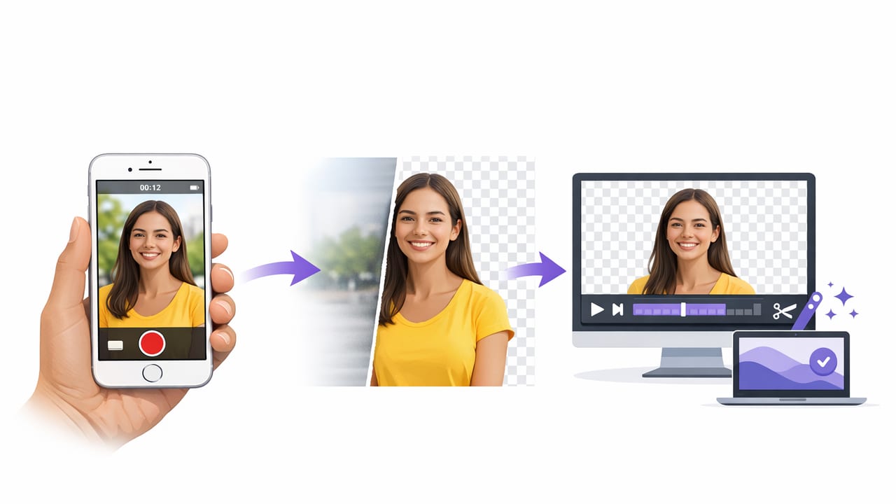 Remove Background in iPhone Videos: 3 Methods That Look Pro