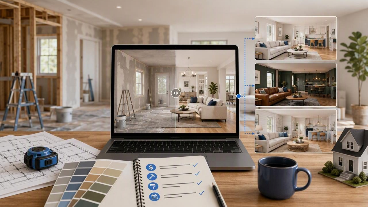 Home Style Visualizer for House Flippers: Plan Smarter
