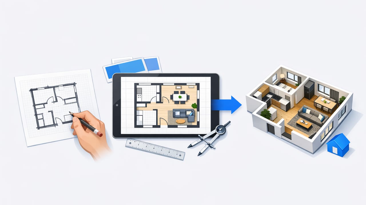 Floor Plan Rendering: An Accuracy-First Checklist for 2D to 3D