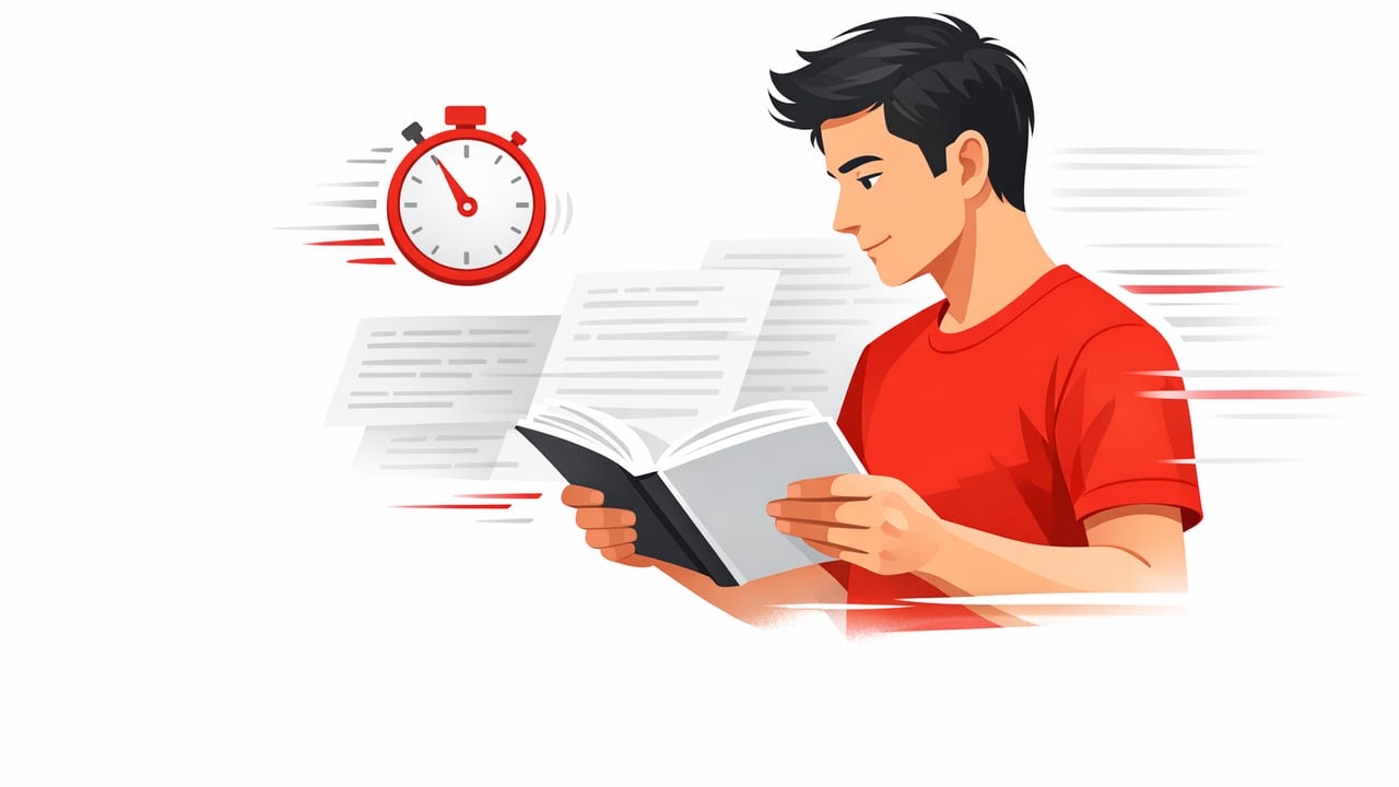 Fast Reading: Techniques to Read 3x Faster Without Losing Meaning