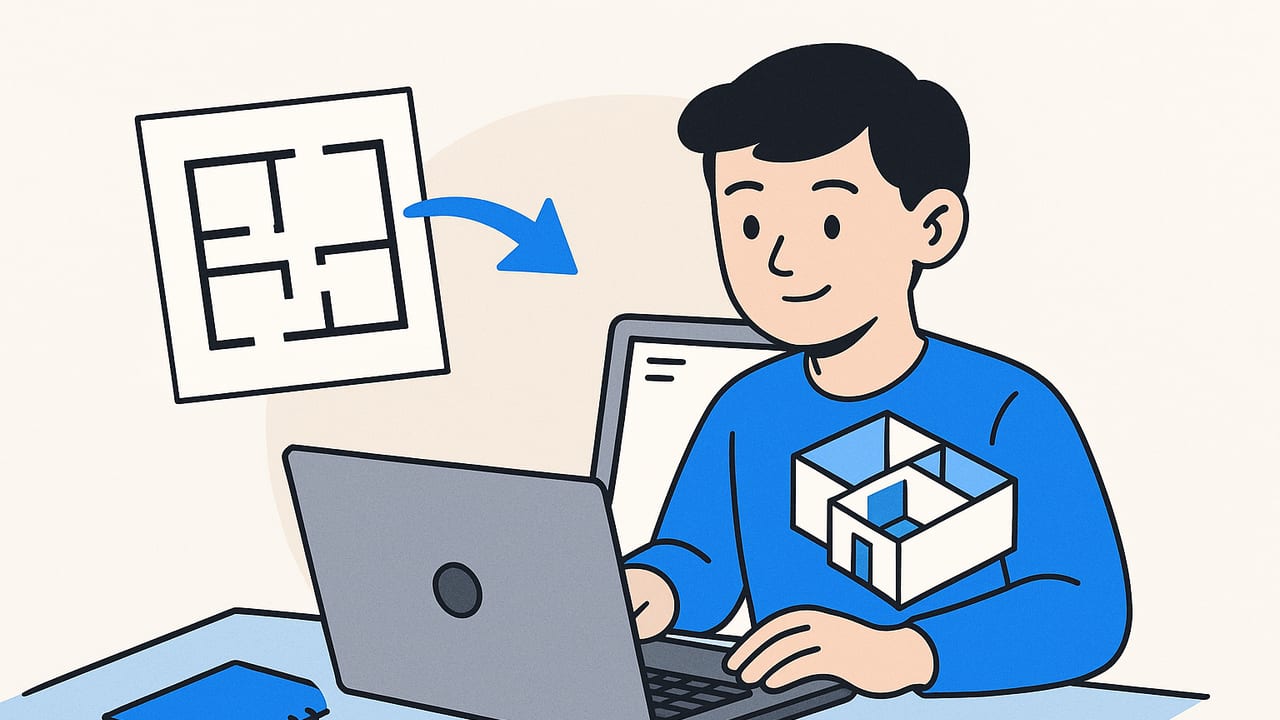 Student-Friendly Floor Plan to 3D Converter: A Practical Guide