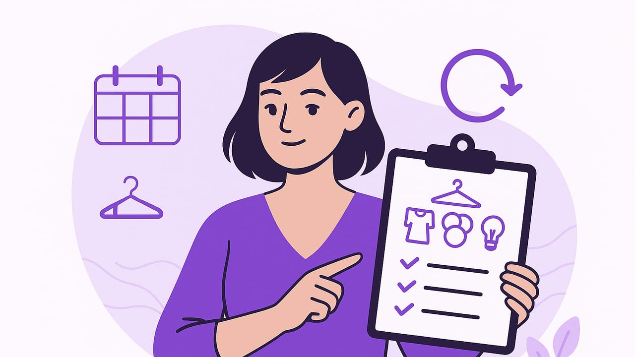 Date Night Looks Planner for Women: Formulas, Capsules, Tips