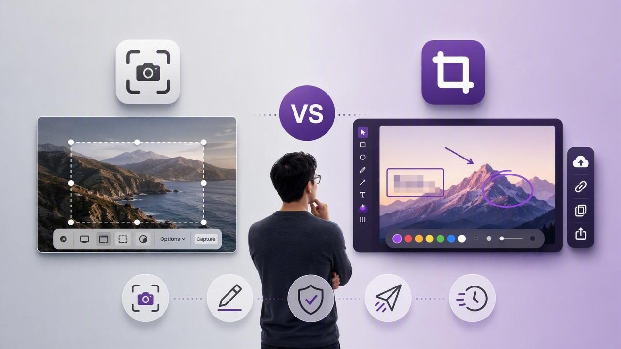 Mac Screenshot App vs Shottr: Which Workflow Fits You?