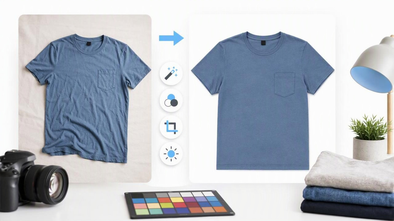 How to Edit Clothing Photos for eBay That Look Listing-Ready