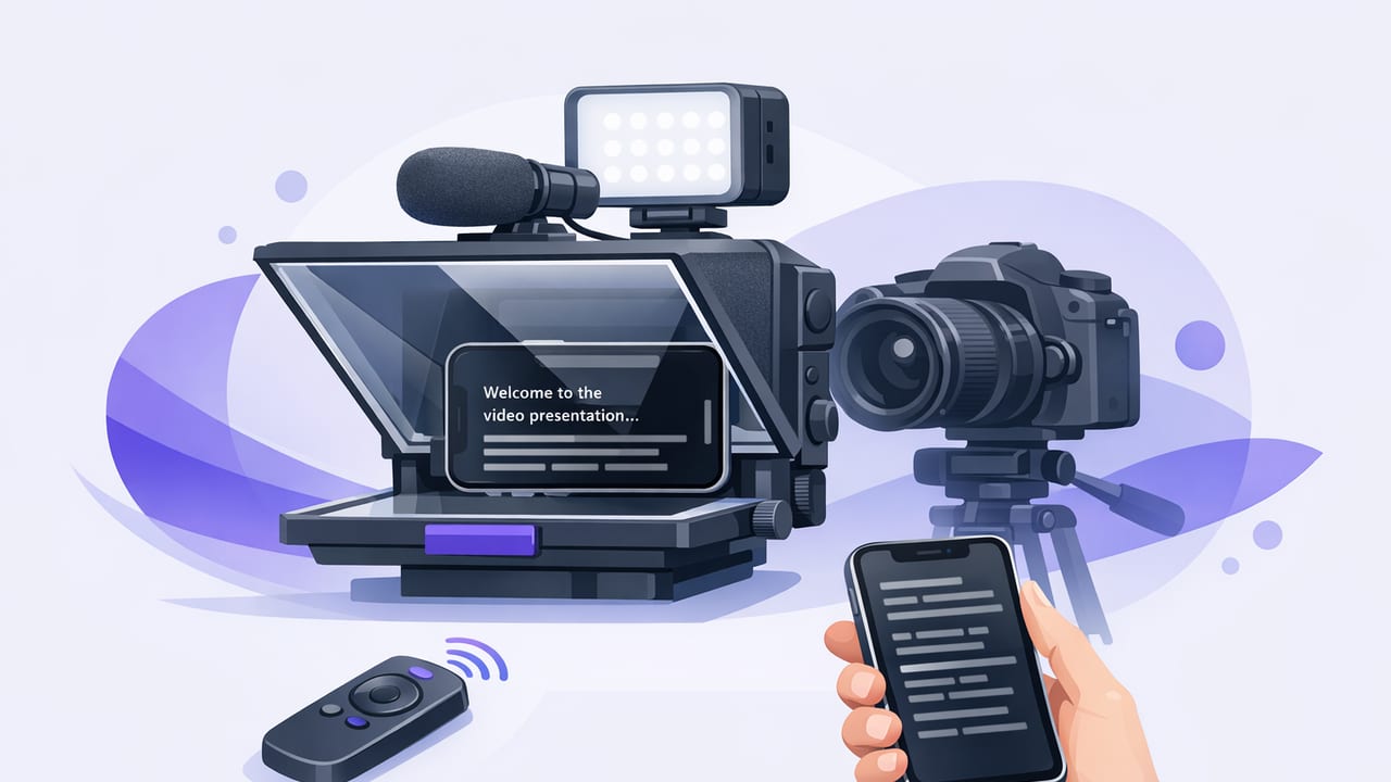 iPhone Teleprompter Guide: Eye Contact, Script Format, and Setup