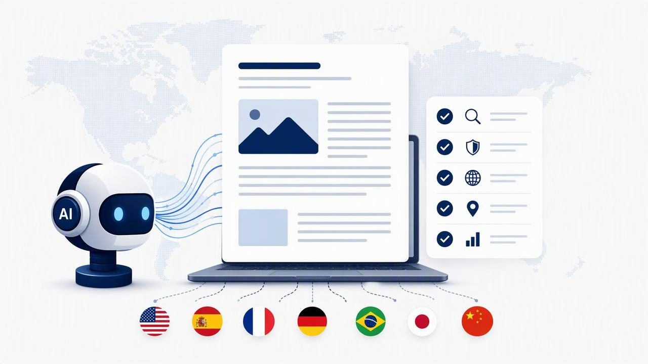 Create Multilingual Articles: AI Content Engine Checklist