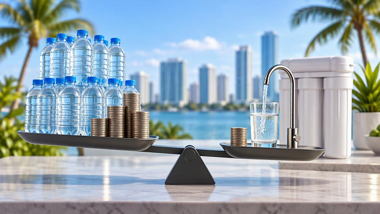 Bottled Water vs. Filtered Water Cost: What South Florida Pays
