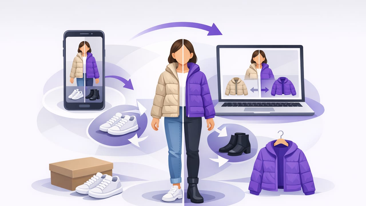 How to Virtual Try On Shoes and Jackets Together (Better Outfit Decisions)