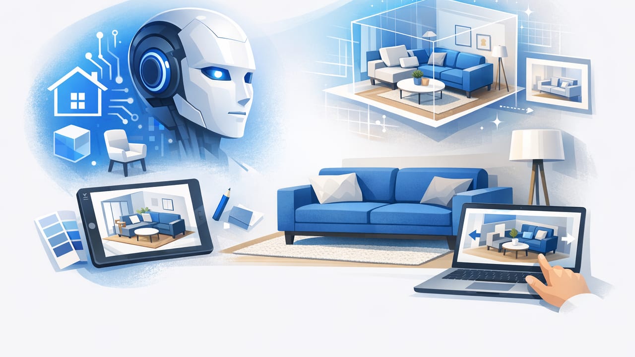 AI Interior Design Workflow: From Floor Plan to Finished Look