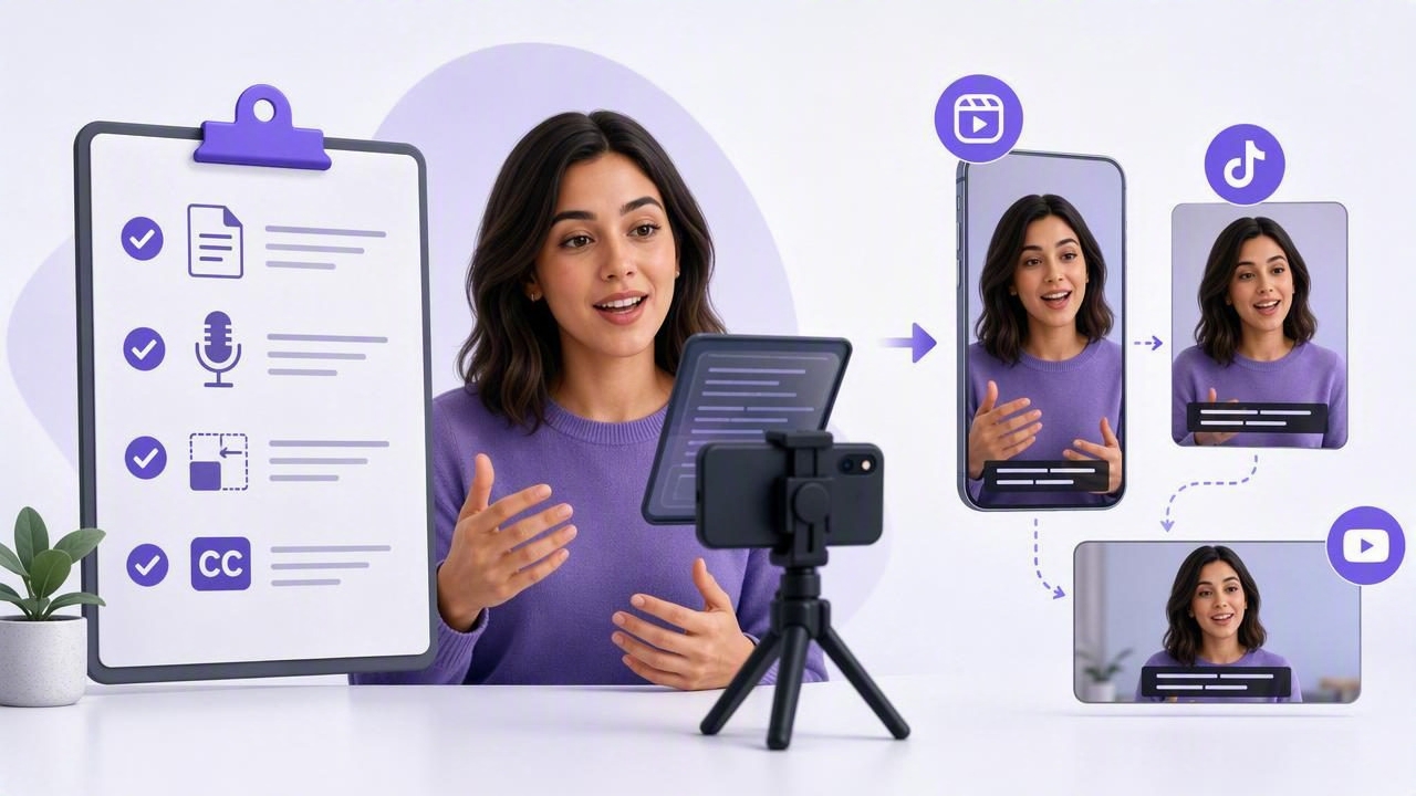 Resize Video for Social Platforms: Script-to-Post Checklist