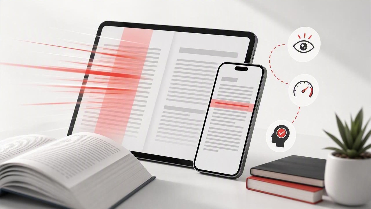 How to Read Faster: A Focus-First System for iPhone and iPad