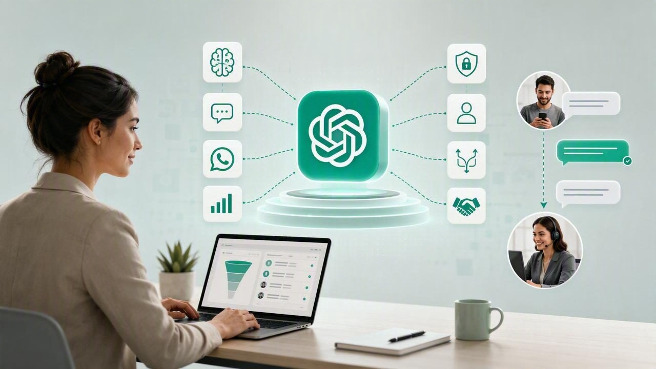 Plataforma compatible con OpenAI para agencias de leads