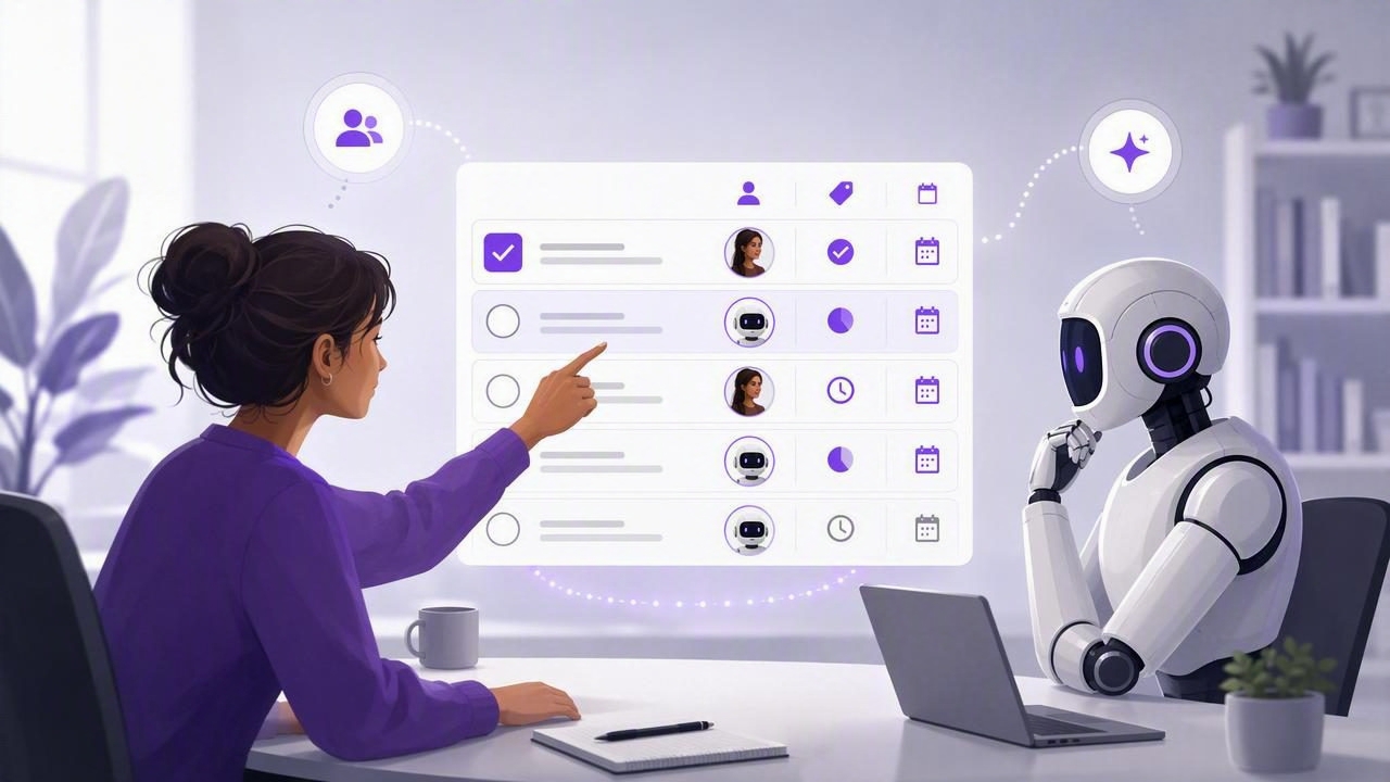 How to Improve Human-Agent Coordination With a Shared Task List