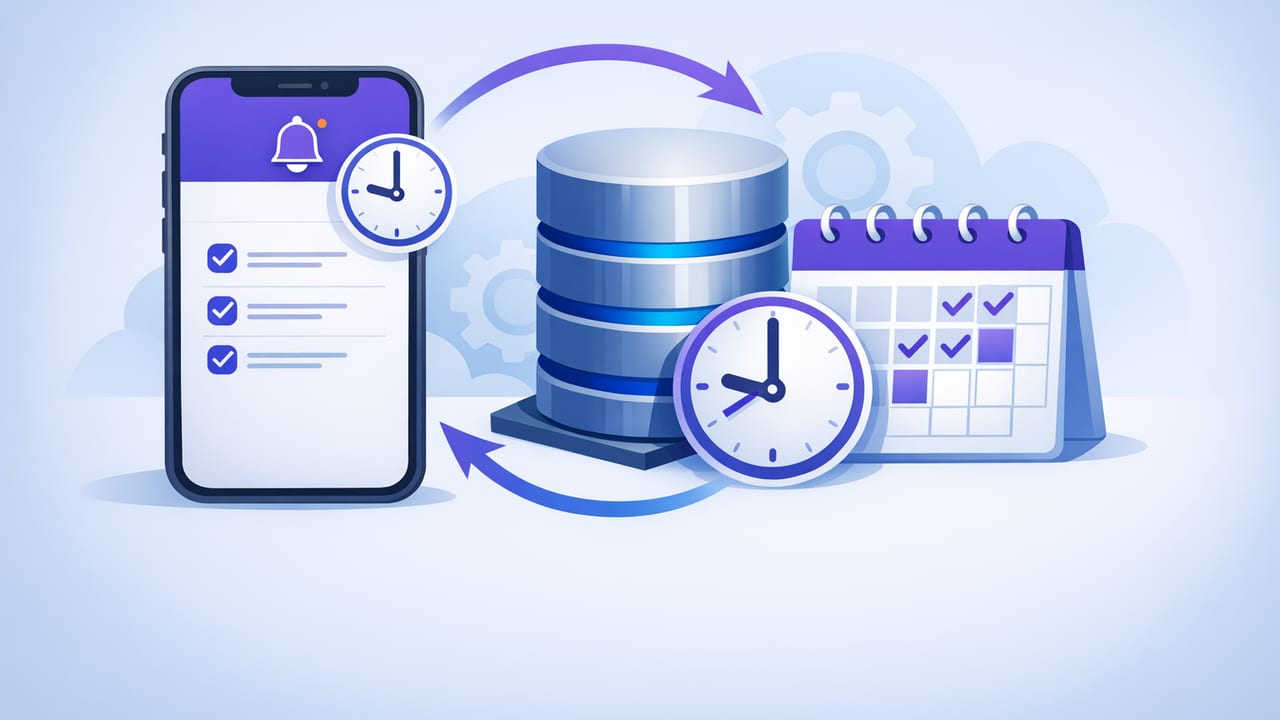 How to Schedule Database Checks on iPhone (SQL/NoSQL Alerts)