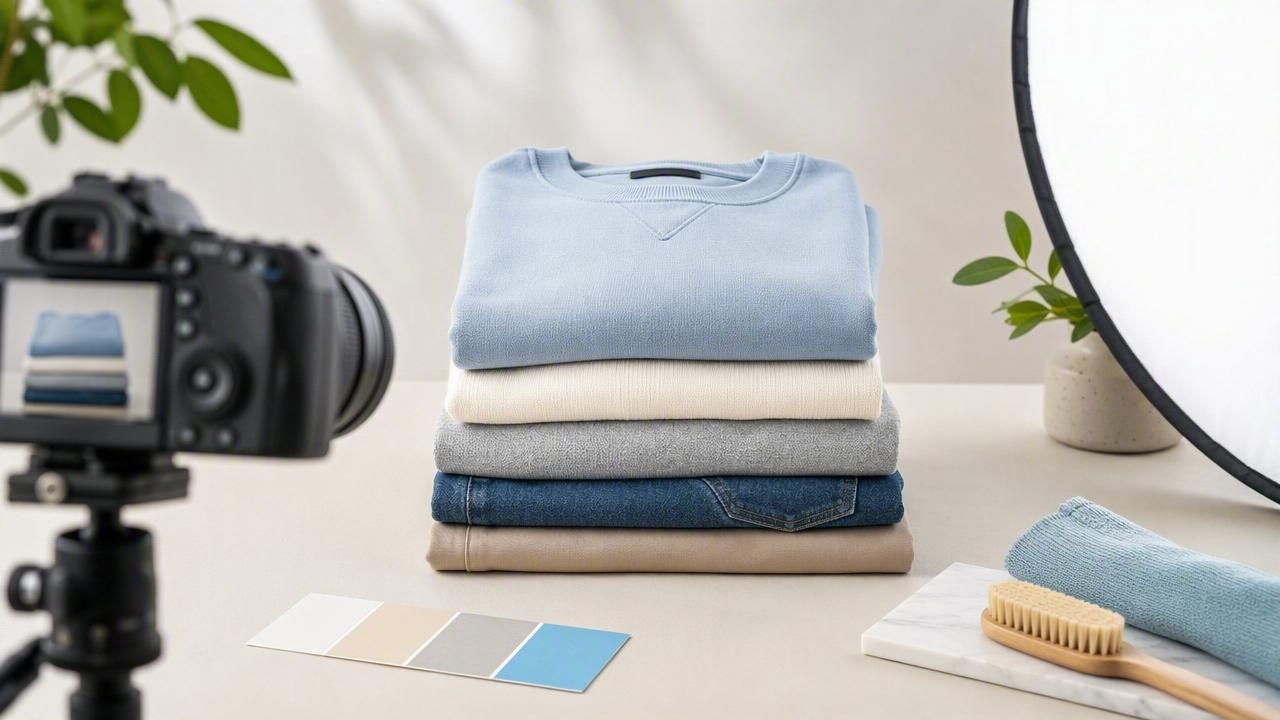 How to Take Folded Clothing Photos That Look Ready to Buy