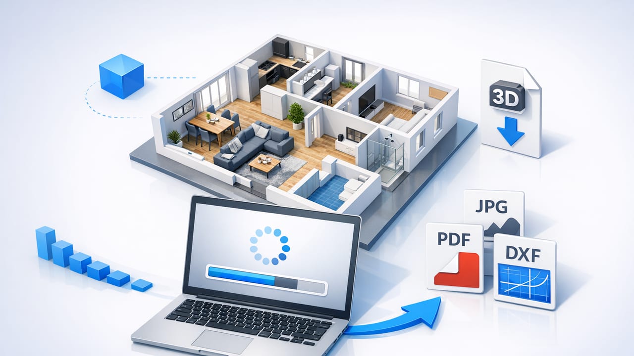 High-Resolution 3D Floor Plan Export: Settings, Formats, and Tips