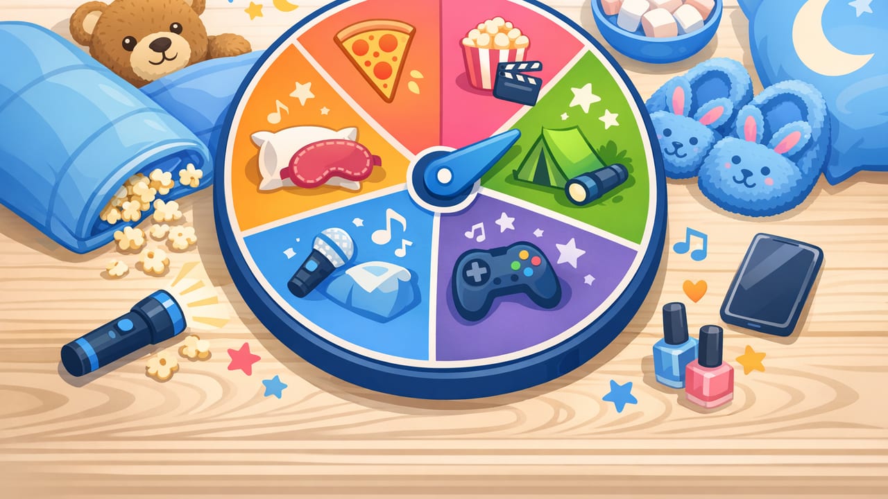 Kids-Friendly Decision Spinner for Sleepovers: Fun, Fair Picks