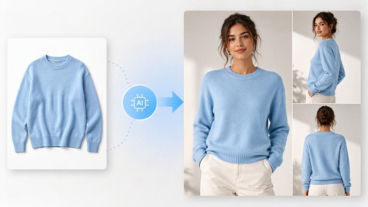How to Turn Clothing Photos Into Model Shots for Online Listings