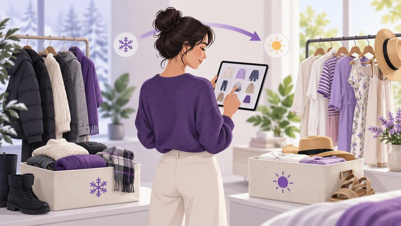Seasonal Wardrobe Change Checklist for a Digital Closet