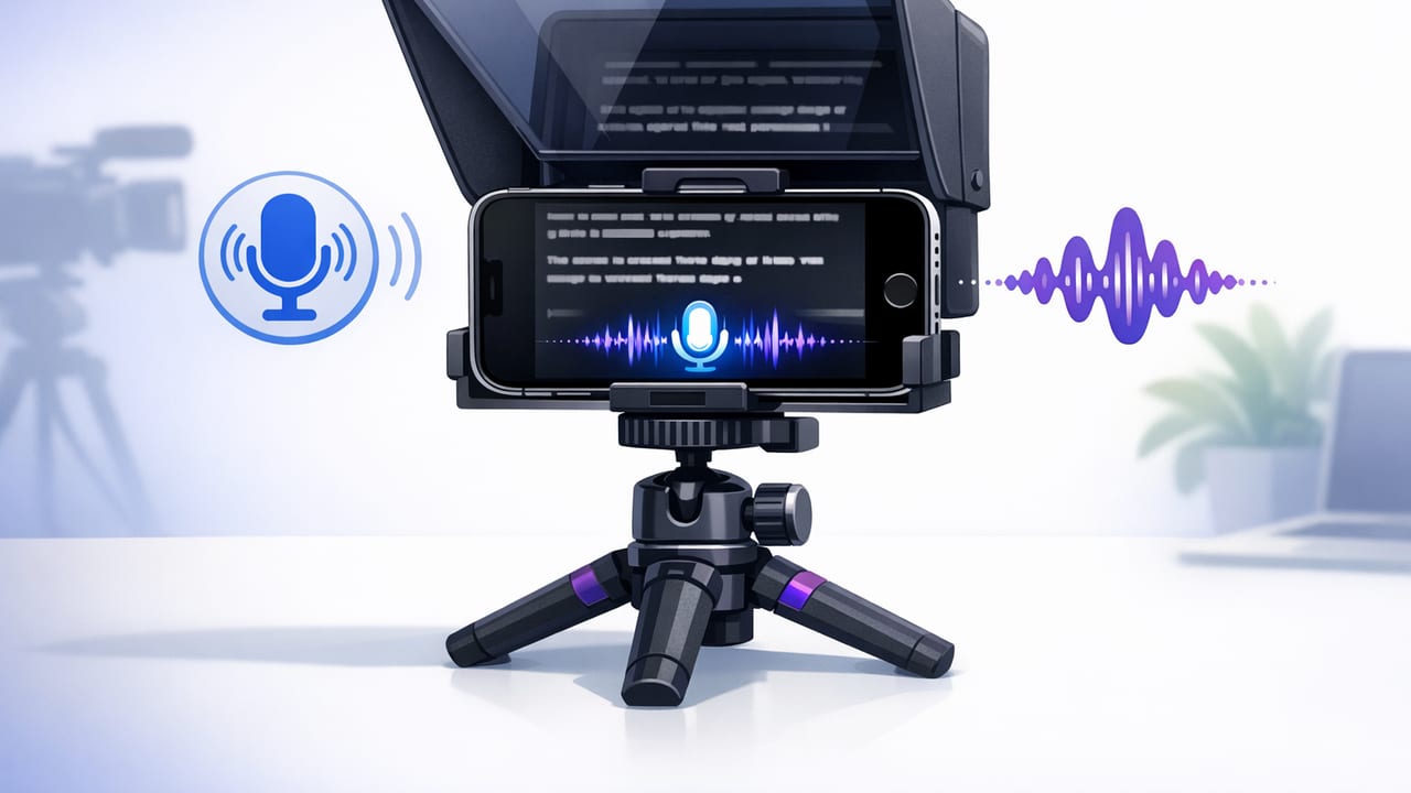 Voice-Tracking Teleprompter on iPhone: Setup, Scripts, Delivery
