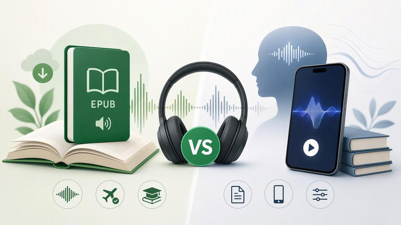 EPUB Audiobook App vs Speechify: How to Choose