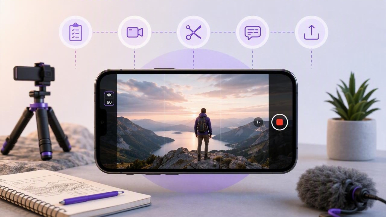 How to Use a 4K 60fps Video App for Better iPhone Content